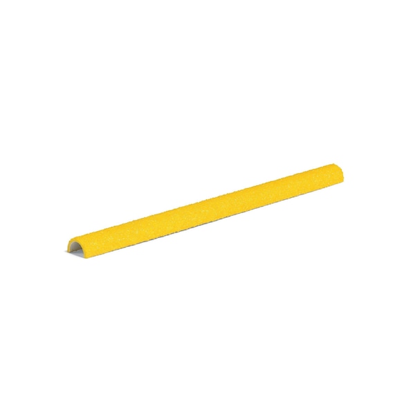 TuffGrit Ladder Rung Cover, Indoor Or Outdoor UseInstall With Adhesive1in W X 16in L, Yellow